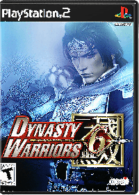 Dynasty Warriors 6 Playstation 2  box art